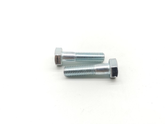DIN 931 Partial Hex Head Cap Bolt Grade 8.8 Zinc Plated Bolts