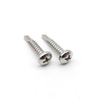 DIN 7504 N Pan Head Self Tapping Phillips Screws Stainless Steel 304