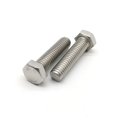 ASTM F593 SS 316 Hex ASME ANSI B18 2.1 Bolts Stainless Steel Hex Head Cap Screws