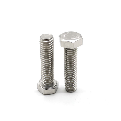 ASTM F593 SS 316 Hex ASME ANSI B18 2.1 Bolts Stainless Steel Hex Head Cap Screws