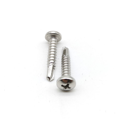 DIN 7504 N Pan Head Self Tapping Phillips Screws Stainless Steel 304